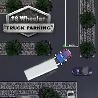 18 Wheeler Truck Parking - OvO Unblocked