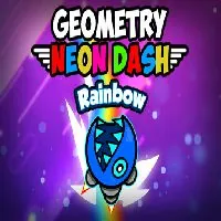 Geometry Neon Dash Rainbow - OvO Unblocked