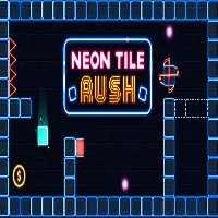 Neon Tile Rush - OvO Unblocked
