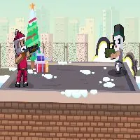 Xmas Rooftop Battles - OvO Unblocked