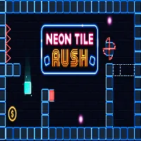Neon Tile Rush - OvO Unblocked