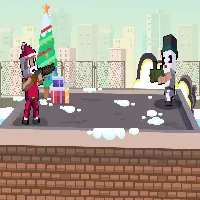 Xmas Rooftop Battles - OvO Unblocked
